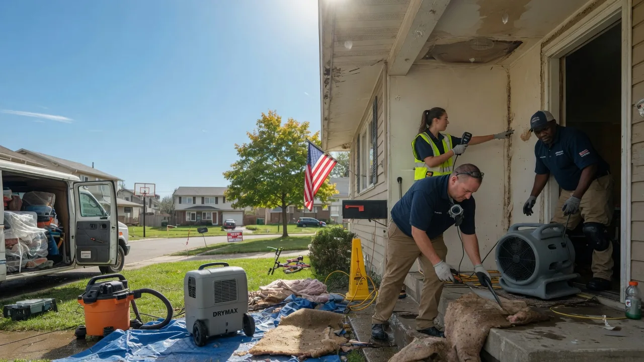 Water Damage Restoration in White Cloud, MI near me